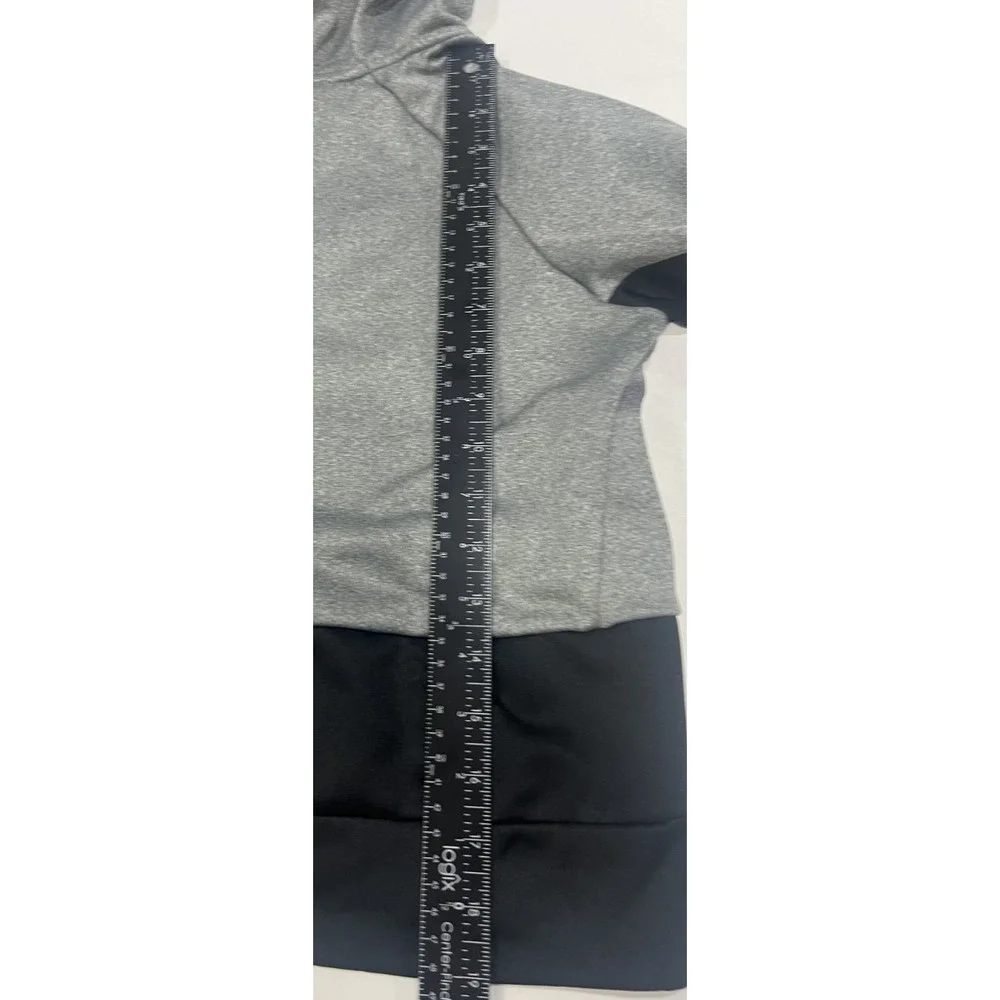 Nike Hoodie Boys Medium Gray Dri Fit Pullover Activwear Performance Kidcore - Picture 6 of 7